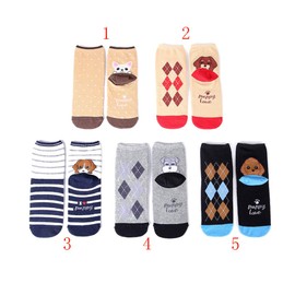 DOBIKULU Womens Grils Cute Animal Socks, Puppy Dog Lover Gifts for Women, Female Presents for Mom Lady, Funny Cotton Casual Crew Novelty Dog Socks, Fun Lovely Print Pattern Socks