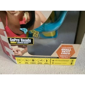 U.S. DIVERS US Divers Youth GoPro Ready Silicone Snorkeling Set Sz. Small Blue New in Box