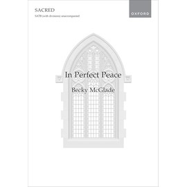 In Perfect Peace: Vocal score