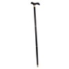 African Blackwood Detachable Walking Stick Elderly Ergonomic 3 Section Walking