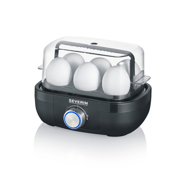 SEVERIN EK 3166 Egg Cooker for 6 Eggs with Electronic