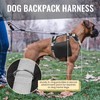 DORA BRIDAL Dog Backpack for Medium & Large Dogs, Dog
