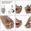 4x Colorful Auto Wheel Tire Tyre Air Valve Stem LED