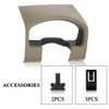 PIT66 Beige Instrument Cluster Dash Bezel Trim, Compatible with Ford