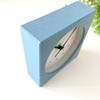 KATOMOKU Dual use clock 9 km-135LBRC Light Blue Radio Clock