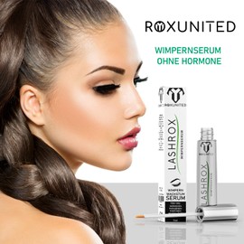 ROXUNITED COSMETICS LASHROX Eyelash Serum Hormone-Free Hormone-Free Growth Eyelash Extension Eyelash Growth Eyelash Serum Hyaluronic Acid Eyelashes (5.0 ml)