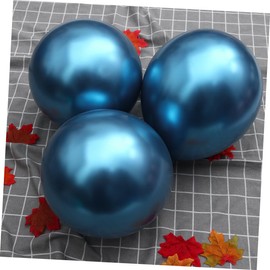 jojofuny 50pcs Metallic Latex Balloons Thicken Party Supplies for Wedding Birthday Shower Festival Gatherings Decoration for Special Events