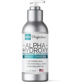 Skin Perfection Alpha Hydroxy Acid Cleanser with Lactic & Salicylic, A fruity scented gel for Exfoliating, Skin Renewing and Refines Large Pores, Chirally Correct, Paraben Free, Sulfate Free Skin Perfection by Skin Perfection