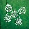 Adventures in Paper Cutting, Series Three, Christmas Edition, Papercut Templates,