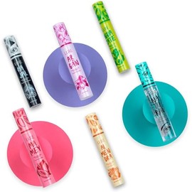 Lure Máscara de Pestañas Kajal Waterproof, Negro Intenso, Volumen y Definición                                                                        
