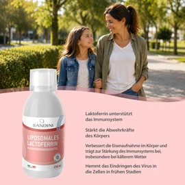 Bandini Lactoferrin Liposomal | 200 mg Liposomal Lactoferrin per Dose