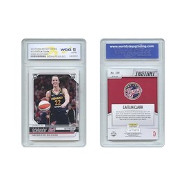 2024 Panini Caitlin Clark Rookie Card Milestones #198 RC - Graded Gem Mint 10