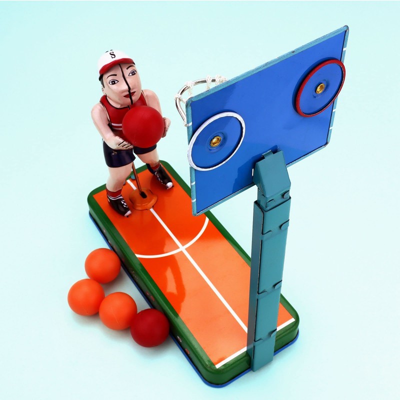 Freak Scene Superfreak Tin Toy Basketball Player