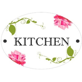 Shabby Chic Kitchen Door Plaque Sign