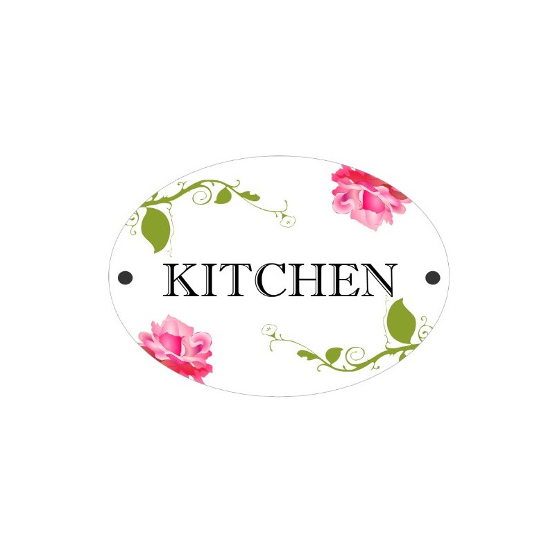 Shabby Chic Kitchen Door Plaque Sign