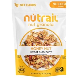 NuTraill No Sugar Added Keto Nut Granola Honey Nut (22 oz.)