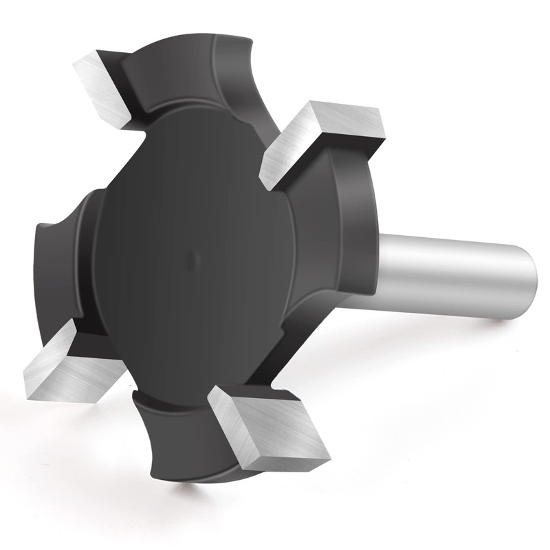 BINSTAK CNC Spoilboard Surfacing Router Bit 1/4 Inch Shank, Extra