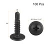 sourcing map Phillips Head Self Tapping Screws, #8 x 3/4"