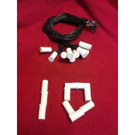 Quick-Switch.c 10 Recessed Door Window Security Alarm Reed Switch Sensor Contact Normally Open