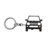 BlackStuff Carbon Fibre Keyring Compatible with Jimny 1998-2012 BS-949, black