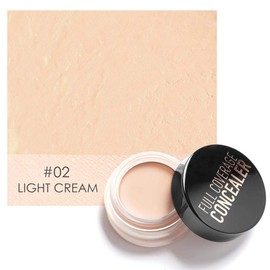 Crema correctora de cobertura completa, tratamiento de ojeras Corrector corrector de acné de manchas cremosas, cosmetics corrector cobertura completa (#2)