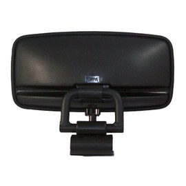 "CIPA 01874 COMP Marine 7"" x 14"" Mirror with Round Bracket", black