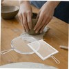 Operitacx Kitchen Sieves Strainers Fine Mesh Mud Sieve Pottery Tool