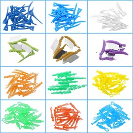 Dental Interdental Wedges Kit Adaptive Teeth Gap Wedge Tulwar/Diamond/Wedges Knife for Dental Tooth Restoration Material (Wedges MIix Kit)