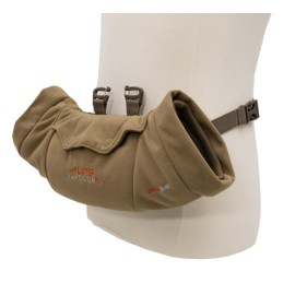 ALPS OutdoorZ Ember Hand Warmer, Waterproof Fleece Fabric in Brown, Convenient Valuables Pocket