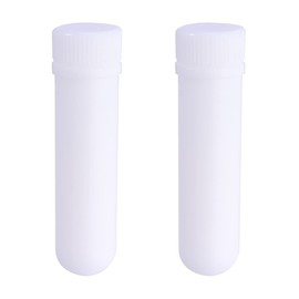 24 Pcs Essential Oil Aromatherapy Inhaler Refillable Empty Nasal Inhaler Tubes Blanks with 24 Cotton Sticks