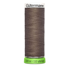 Gütermann 723860 Gutermann Sew All 100% Recycled Polyester Thread 100mtr, 439 Brown, (100M) EU