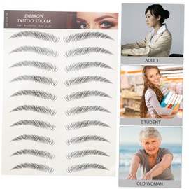 Healeved Full Natural Brows Instantly Eyebrow Temporary Brow for Women Easy to Apply
