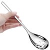 AYFDISHS Slotted & Solid Serving Spoons Set, 9.4 Inch Stainless