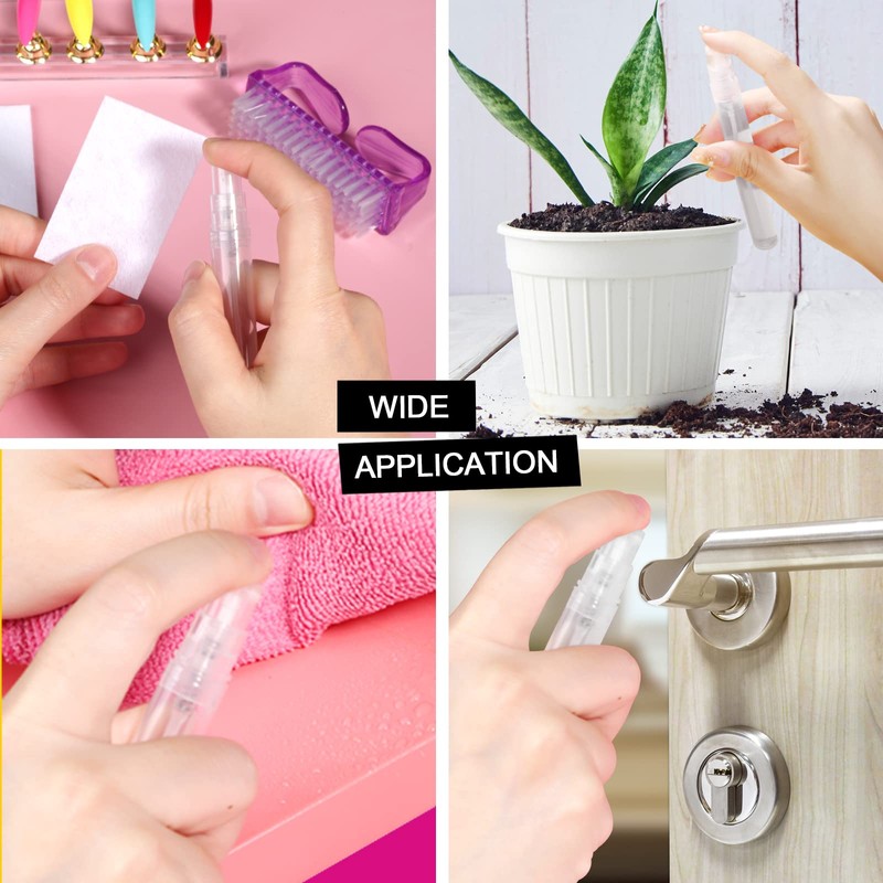 Teenitor Mini Spray Bottle, 20 Pack 10ml Perfume Bottle Empty,
