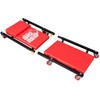 BIG RED Rolling Garage/Shop Creeper: 2-Piece, 36" Padded Mechanic Cart