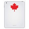 2 x 10cm Maple Leaf Vinyl Stickers - Canada Travel