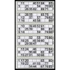 Jumbo Bingo Tickets pads 6 to view (Grey)
