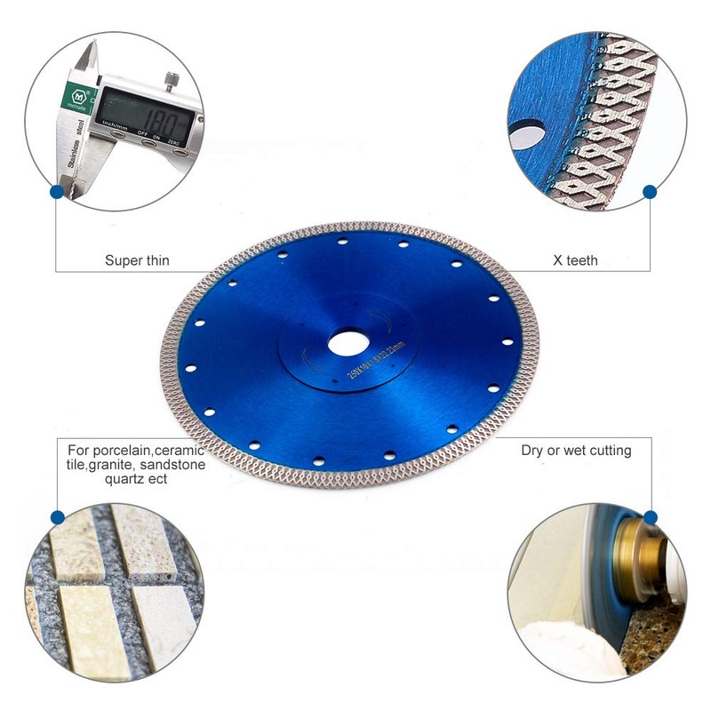 Diex Super Thin Diamond Tile Blade Porcelain Saw Blade for
