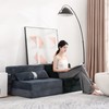 Tiita Futon Couch Chair, Single Size, Folding Sofa Bed Couch