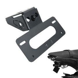 Xitomer Fender Eliminator Fit for Z125 2017-2026 Z125 Pro 2017-2026 Tail Tidy License Plate Holder Compatible with OEM and Aftermarket Turn Signal