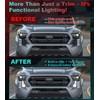 LED Fog Lights for Toyota Tacoma 2024 2025 Fang Light