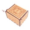 Davy Jones Locket Music Box Hand Crank Musical Box Carved