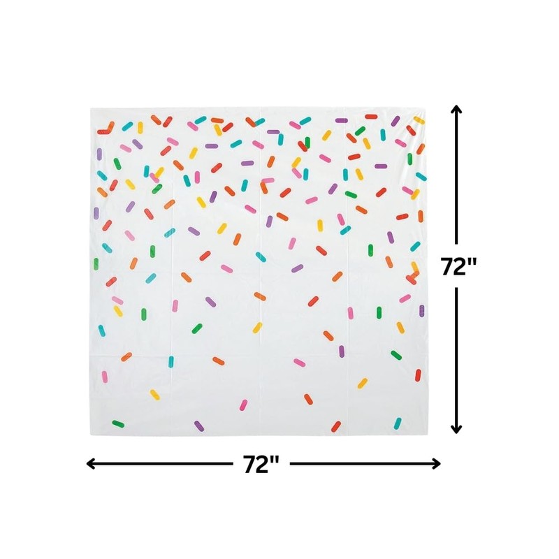 Sprinkle Backdrop - Party Decor - 1 Piece