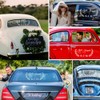 Just Married Car Sticker, Wedding Car Decoration, Wedding Decoration for