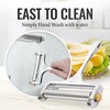 Zulay Kitchen Stainless Steel Wire Cheese Slicer - Adjustable Hand