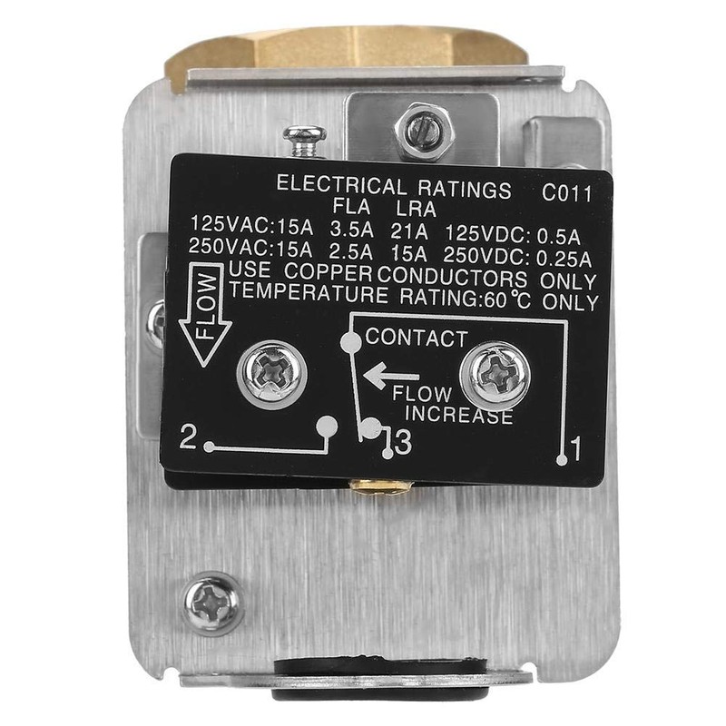 LKB-01D Water Flow Switch - 250V 15A, Two Way, IP54,