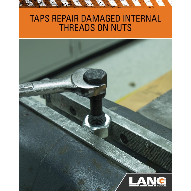 Lang Tools 2581 26-Piece Thread Restorer Tap and Die Set,