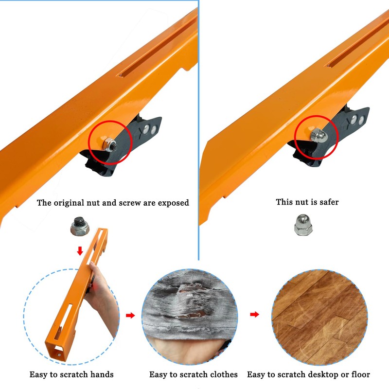 2 PCS Clips with Miter Saw Mounting Brackets Compatible with