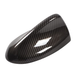 Fydun Car Antenna Shark Fin Shape Cover Carbon Fiber 175mm Long Roof Aerial Cover Replacement for Alfa Romeo Giulia 952 2015+