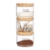 Sass & Belle Tea, Coffee, Sugar Stacking Jars - Set